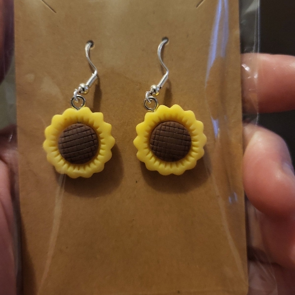 Sunflower Earrings